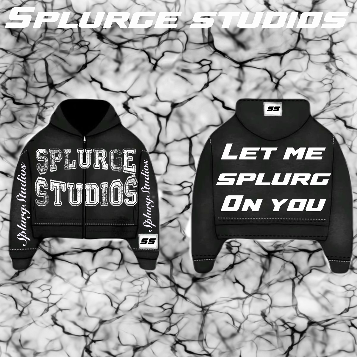 Splurg Studios Zip-Up Hoodie
