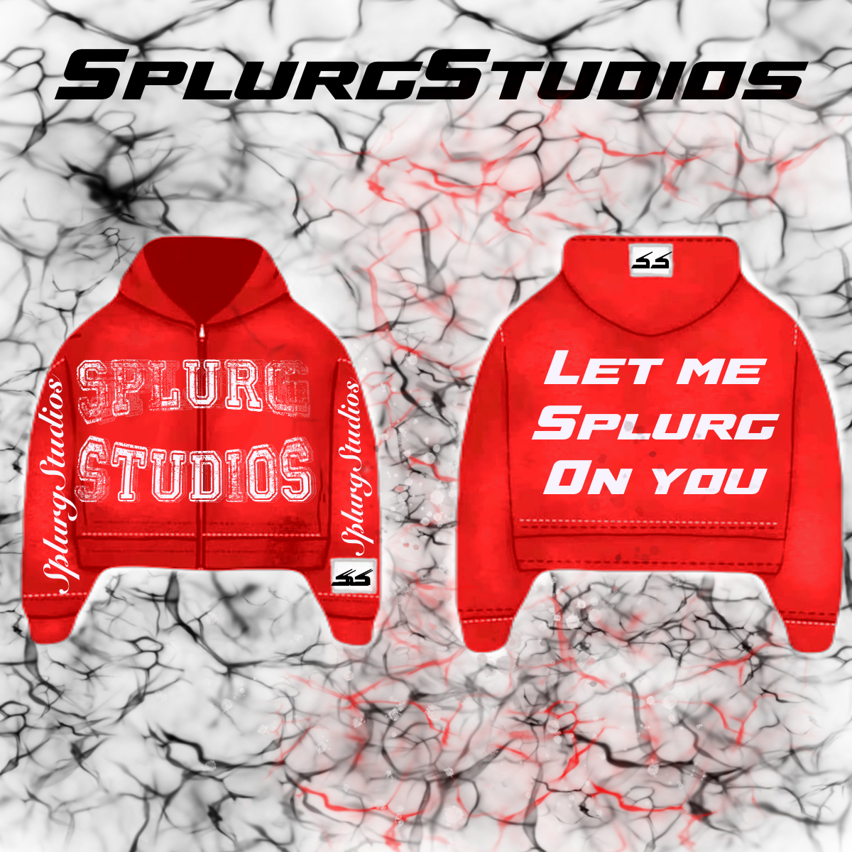 Splurg Studios Zip-Up Hoodie